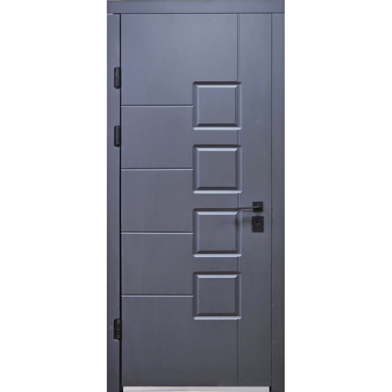 Lauko durys MAGDA T2-128 85D grafitas