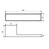 Rankena GRIFFWELT MINIMO SQ Juoda