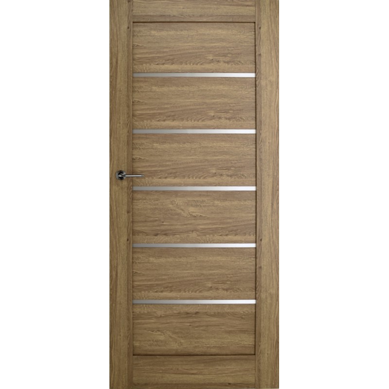 Varčia vienvėrė D80 DOMINO 4 B639(Europinis ąžuolas  enduro) MDF rėmas